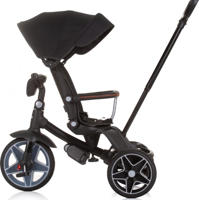 Chipolino triciclo con tettoia e box musicale Derby 2 in 1 Obsidian