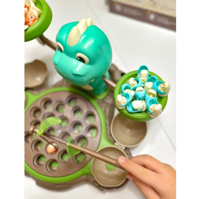 Gioco educativo Dinozaur con bilancia e cattura di WOOPIE