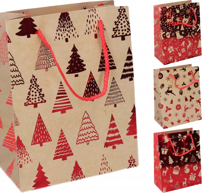 Borsa regalo natalizia piccola