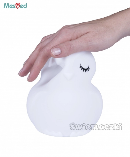 Lampada Notturna in Silicone con Telecomando Gufo