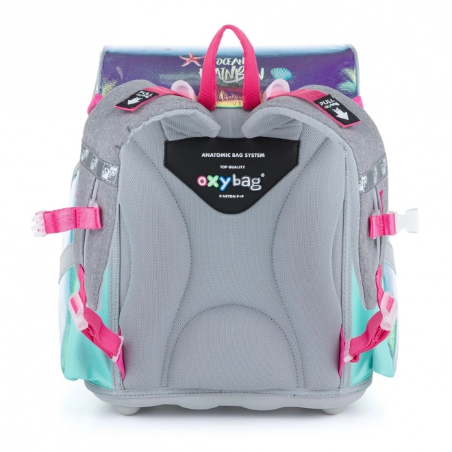 Zaino ergonomico scolastico Oxybag Ocean Rainbow