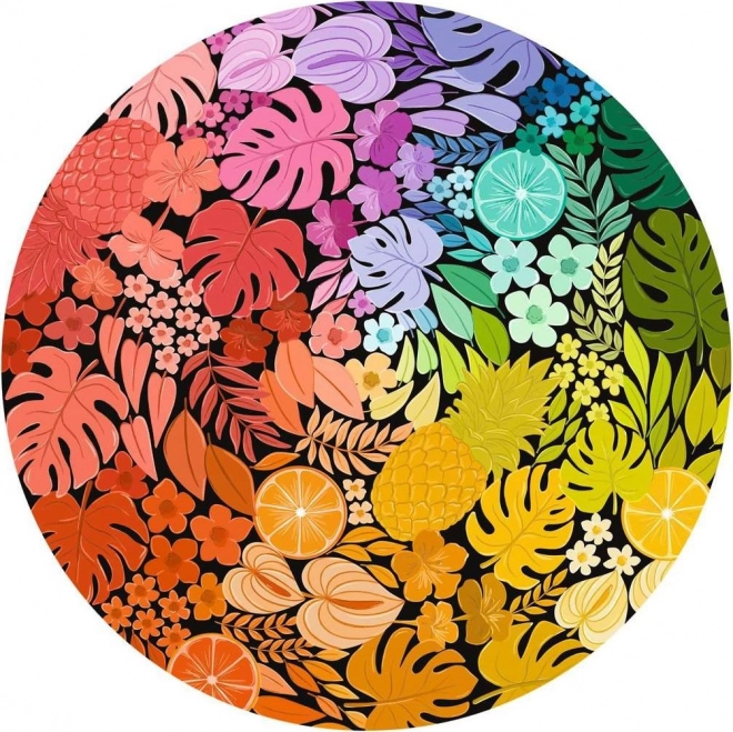 Puzzle Circolare Tropical 500 Pezzi