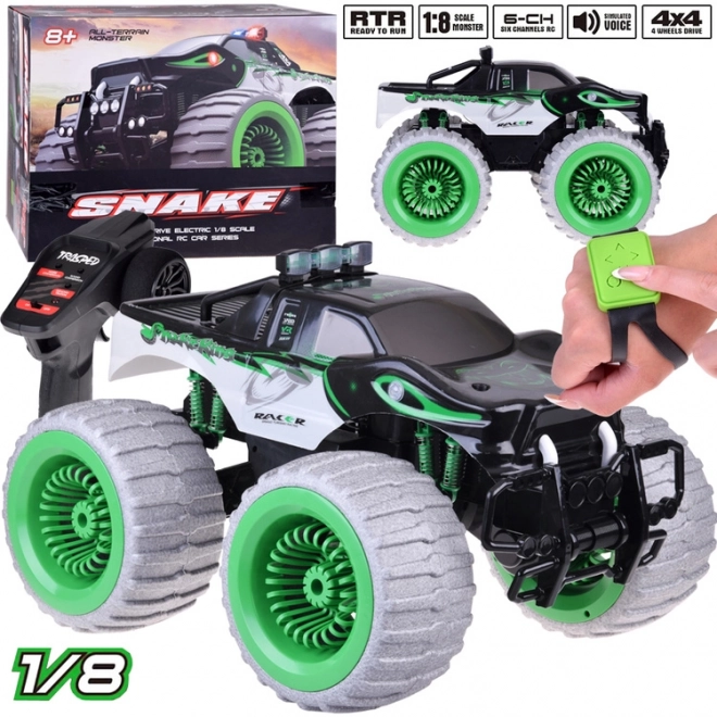 Auto telecomandato gigante Monster Snake 4x4