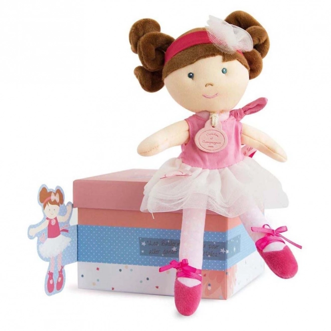 Mini bambola ballerina Les Tutus Doudou Jolijou 23 cm