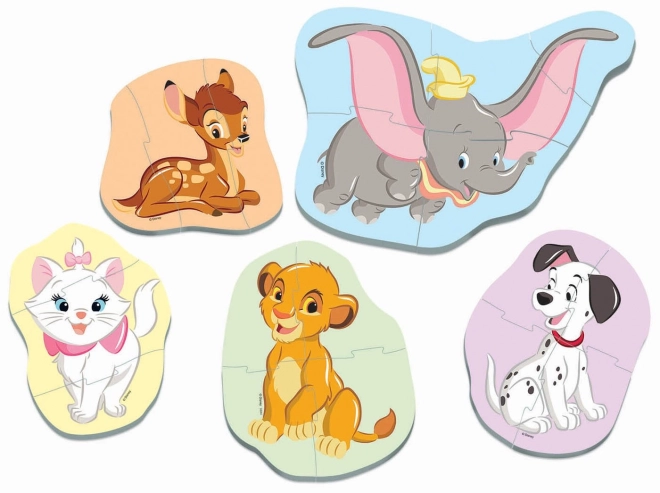 Puzzle Baby Animali Disney 5 in 1