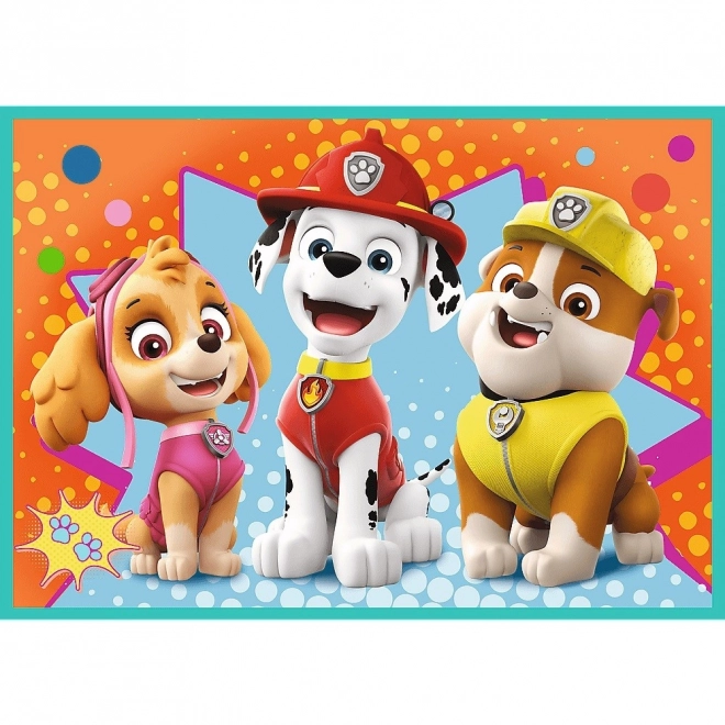 Puzzle 4w1 La Spassosa Squadra di Paw Patrol