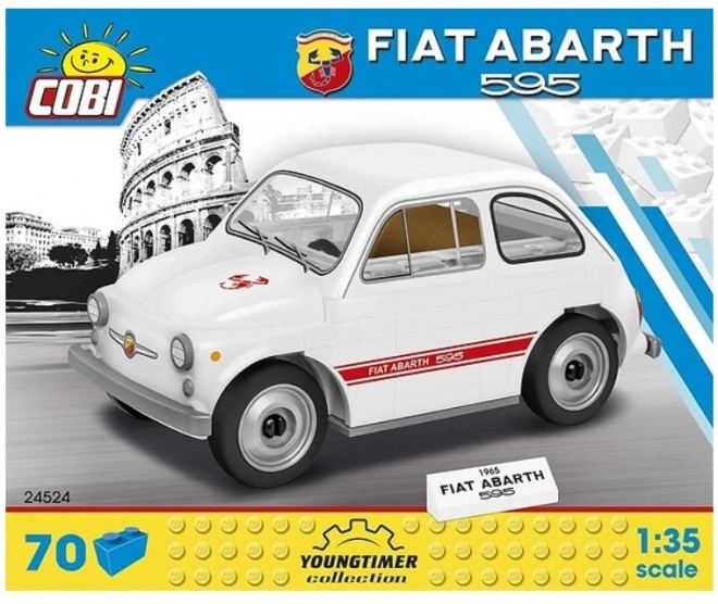 Modello di Auto Fiat Abarth 595 del 1965 in Scala