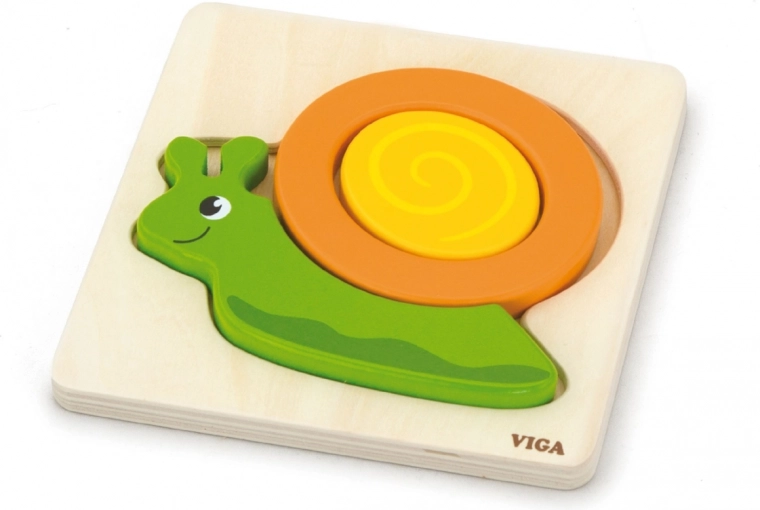 Pezzi in legno spessi per piccole mani