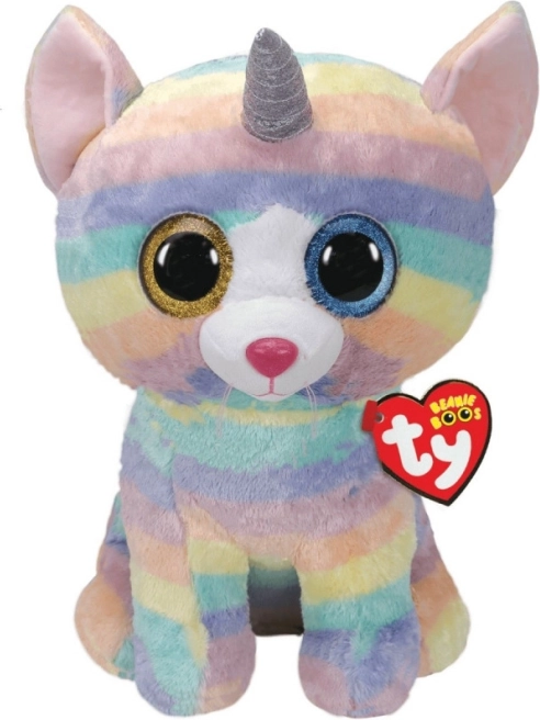 TY Beanie Boos Mascotte Gatto Unicorno Heather 42 cm