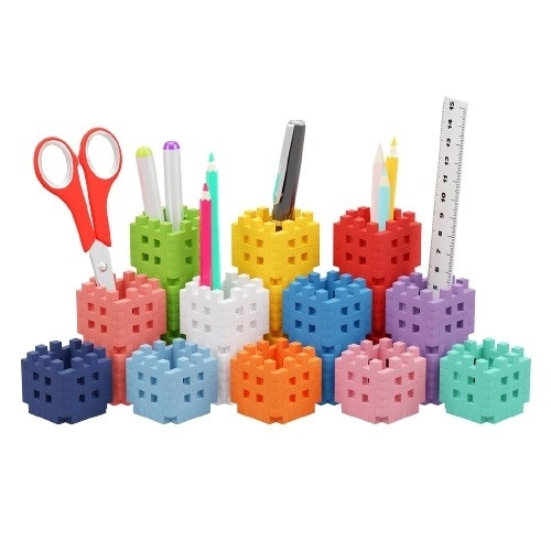 Costruzioni Mini Waffle Set - Organizer 140 Pezzi