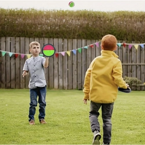 Gioco con palline velcro Set di racchette e palla