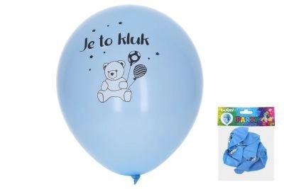 Palloncini gonfiabili 30 cm per ragazzi - Set di 5 pezzi