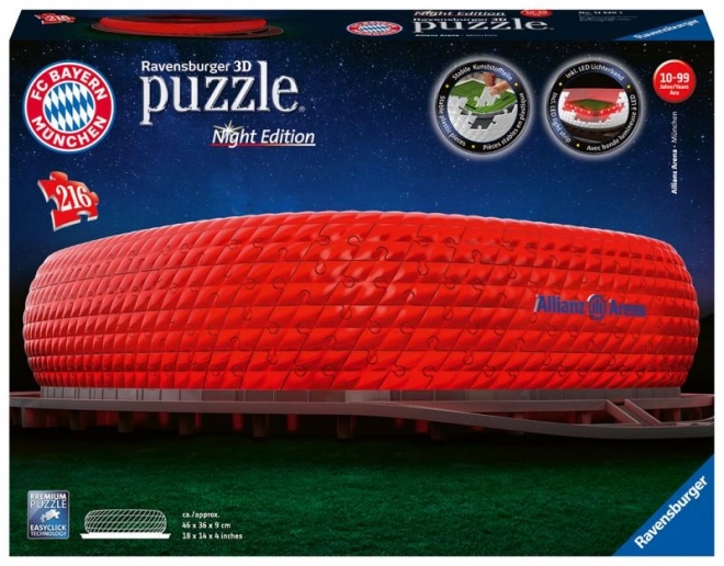 Puzzle 3D luminoso Allianz Arena Monaco