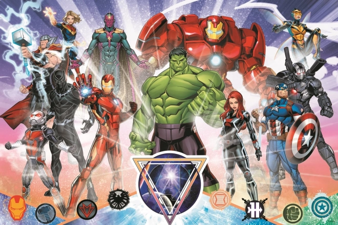 Puzzle Super Shape XL Avengers 160 pezzi