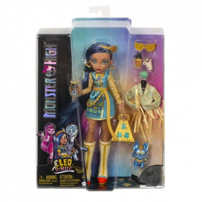 Bambola Monster High Cleo De Nile con Cagnolino