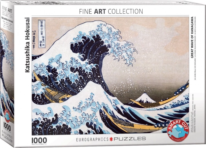 Puzzle La Grande Onda di Kanagawa 1000 Pezzi