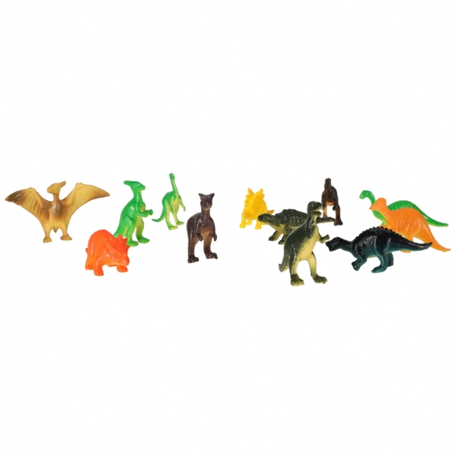 Set di figure di animali marini, selvatici, da fattoria e dinosauri