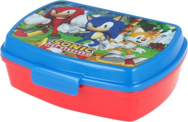 Lunch Box per Bambini Sonic the Hedgehog Blu e Rosso