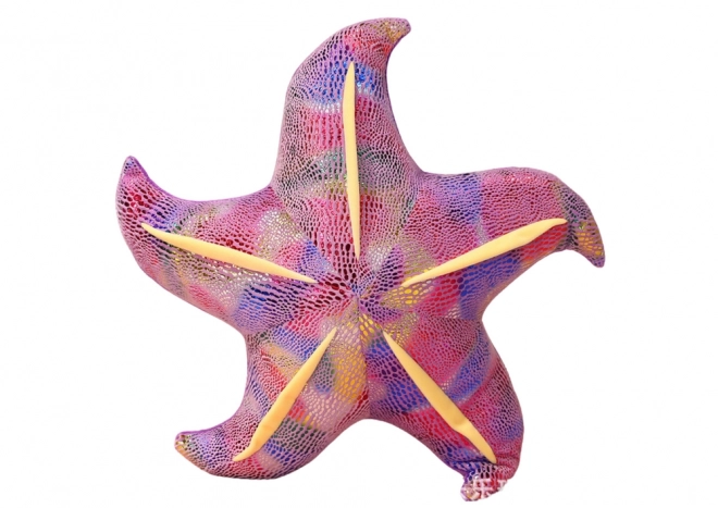 Cuscino a forma di Stella Marina viola 20 cm