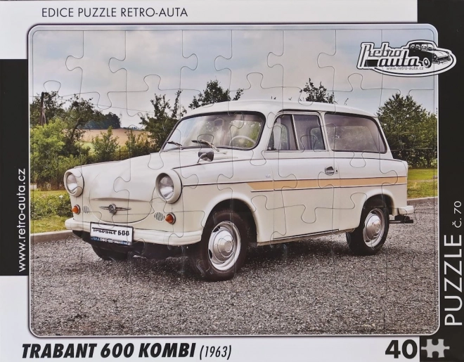 Puzzle retro Trabant 600 Kombi (1963)