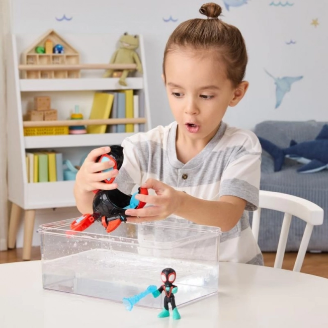 Hasbro Spider-Man action figure e veicolo straordinario