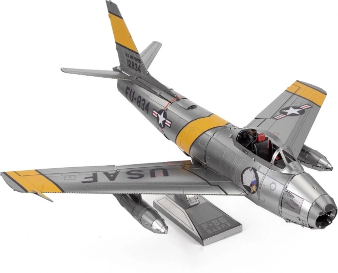 Puzzle 3D in metallo F-86 Sabre