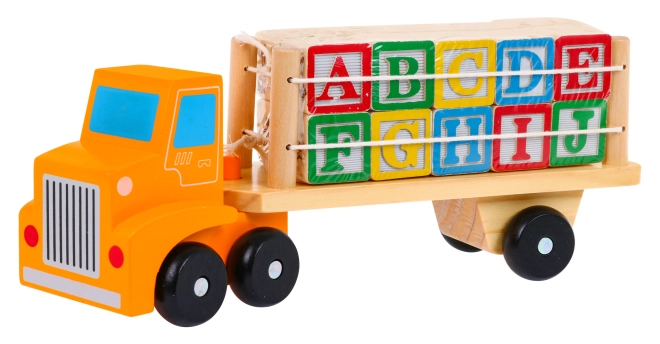 Blocchi alfabetici colorati