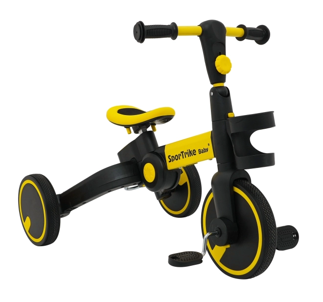 Bicicletta Happy Bike 3in1 Sportrike Rosa – Giallo