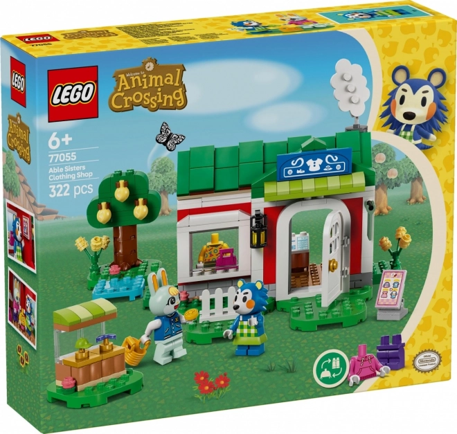 Able Sisters e negozio di abbigliamento LEGO Animal Crossing