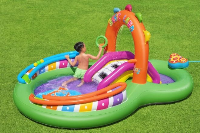 Centro giochi gonfiabile 2.95m x 1.90m x 1.37m