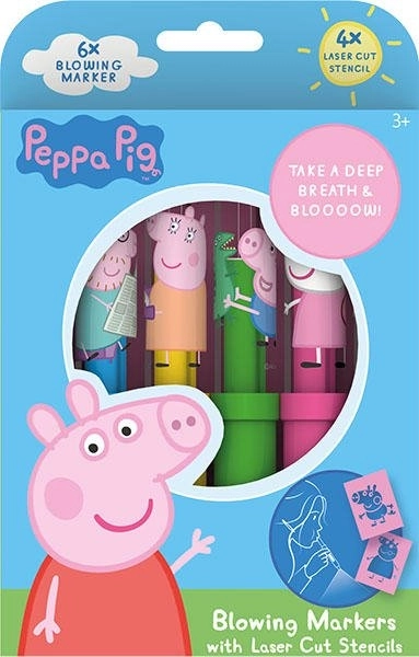 Pennarelli a Soffio di Peppa Pig