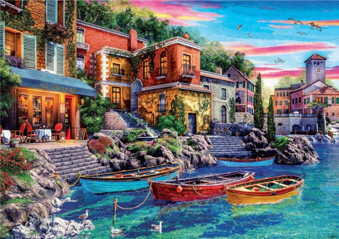 Puzzle Tramonto sul Lago di Como 3000 pezzi