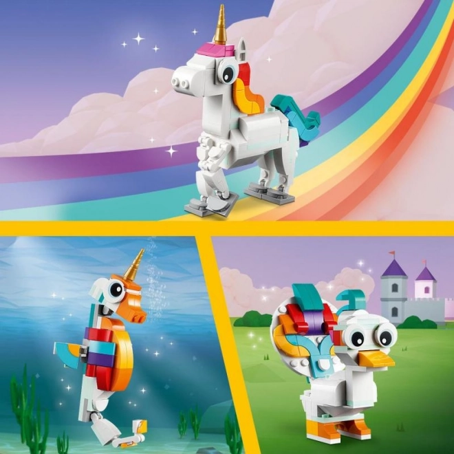 Unicorno Magico LEGO Creator 3 in 1