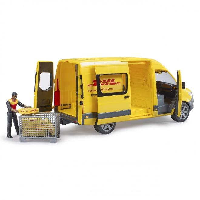 Furgone Mercedes-Benz Sprinter DHL con Autista