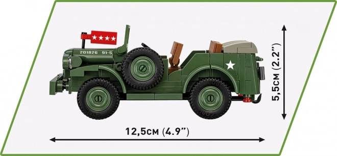 Auto di Comando Dodge WC-56 in Mattoncini