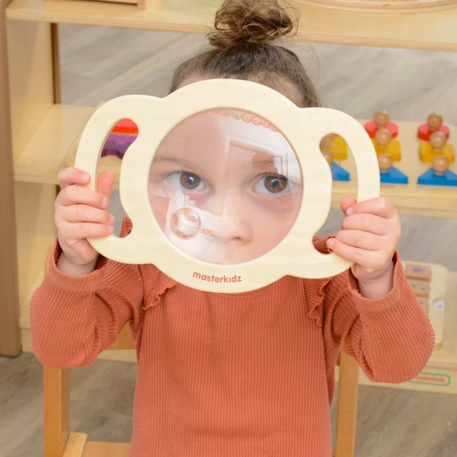 Masterkidz lente d'ingrandimento in legno Discovery