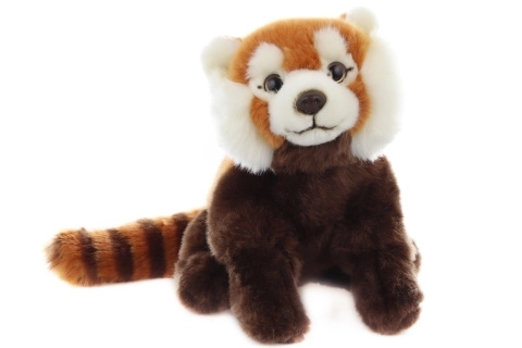 Panda di peluche rossa 26 cm