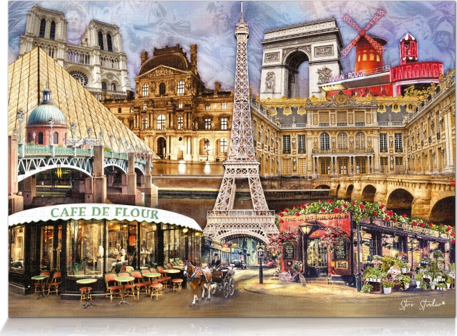 Puzzle Francia 1000 pezzi