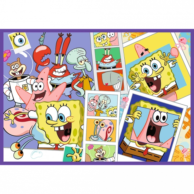 Puzzle 4x250 Il Mondo Pazzo di SpongeBob