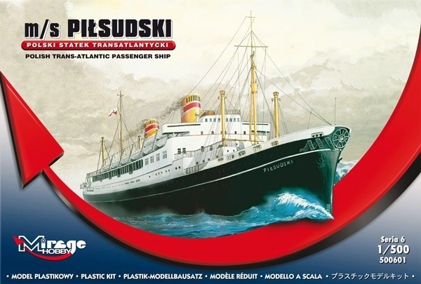 Modello della nave M/S Piłsudski