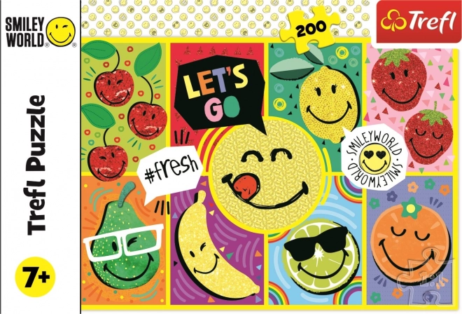 Puzzle 200 Pezzi Smiley Felice Trefl