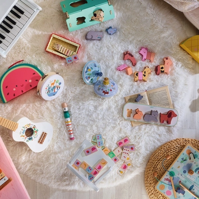Set di giochi con animali per i più piccoli 4 in 1 Vilac