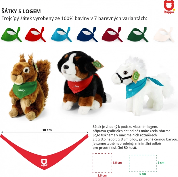 Foulard Stampabile per Peluche