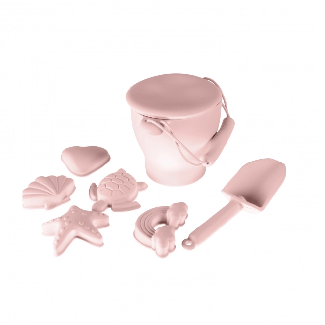 Set in silicone per la sabbia Old Pink