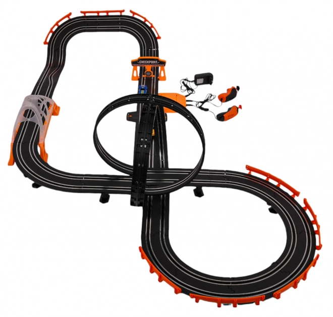 Pista da corsa Track Master con illuminazione e accessori