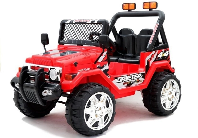 Auto Macchina a Batteria Jeep Rosso