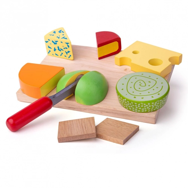 Set di formaggi di legno Bigjigs Toys