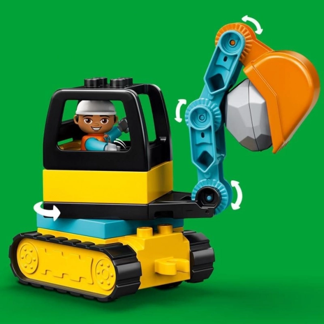 Lego Duplo - Camion e Escavatore cingolato