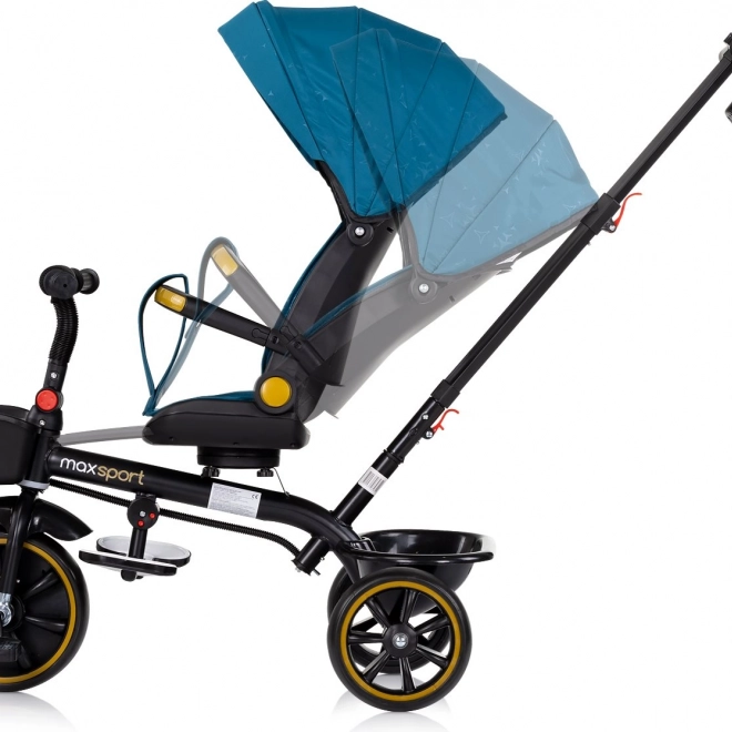 Triciclo con tettoia Chipolino Max Sport 2 in 1 Oasis