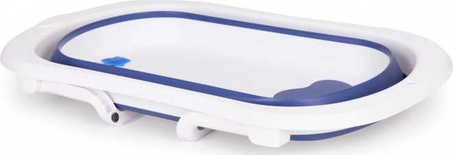 Vasca da bagno pieghevole per neonati Ecotoys blu